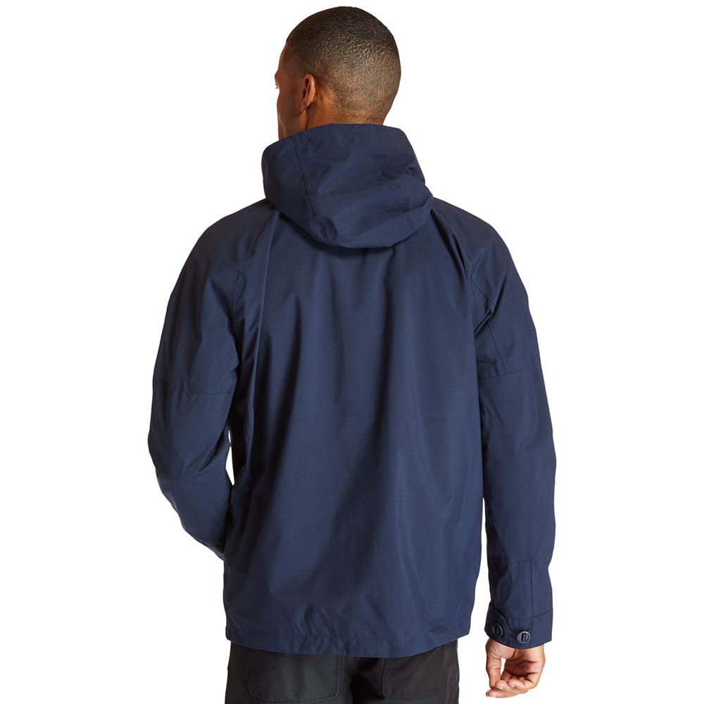 Chaquetas Timberland Hombre Ecoriginal Waterproof Worker Azul Marino - Chile EDK-510236